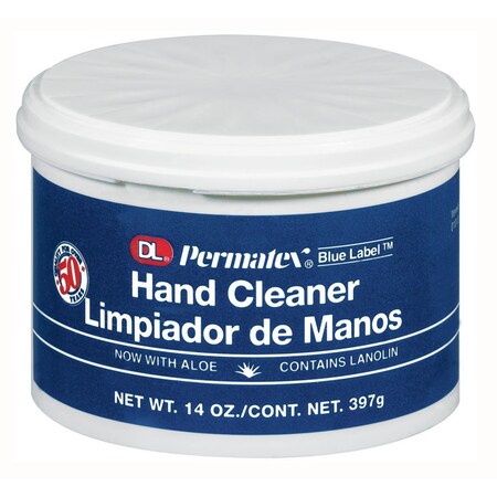 Permatex DL Blue Label No Scent Smooth Cream Hand Cleaner 14 oz 01013